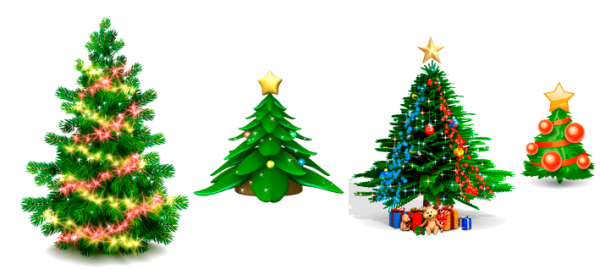 Libreng Mga Animated Christmas tree at iba pang mga Christmas widget para sa iyong Desktop