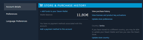 Ako zobraziť históriu nákupov v službe Steam