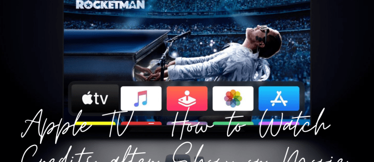 Cara Menonton Kredit selepas Tayangan atau Filem di Apple TV
