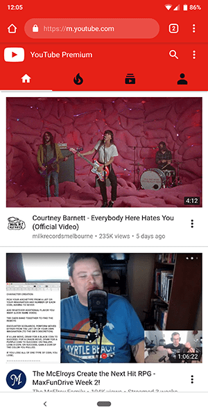اپنے فون سے YouTube ڈیسک ٹاپ سائٹ کو کیسے دیکھیں