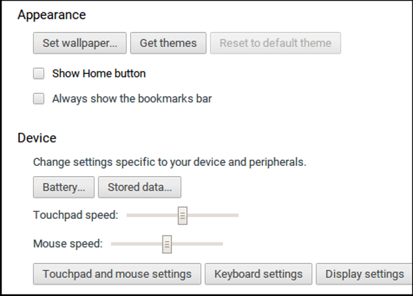 Jak wyłączyć / wyłączyć touchpad Chromebooka