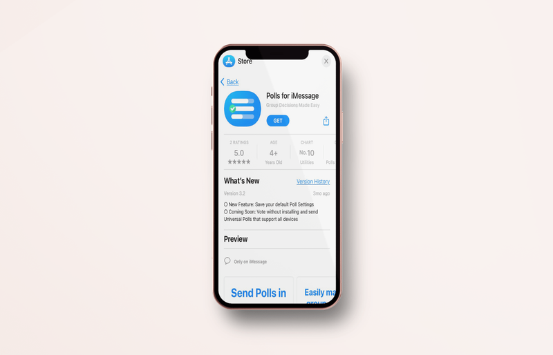 آئی فون یا آئی پیڈ پر iMessage میں پول کیسے بنائیں