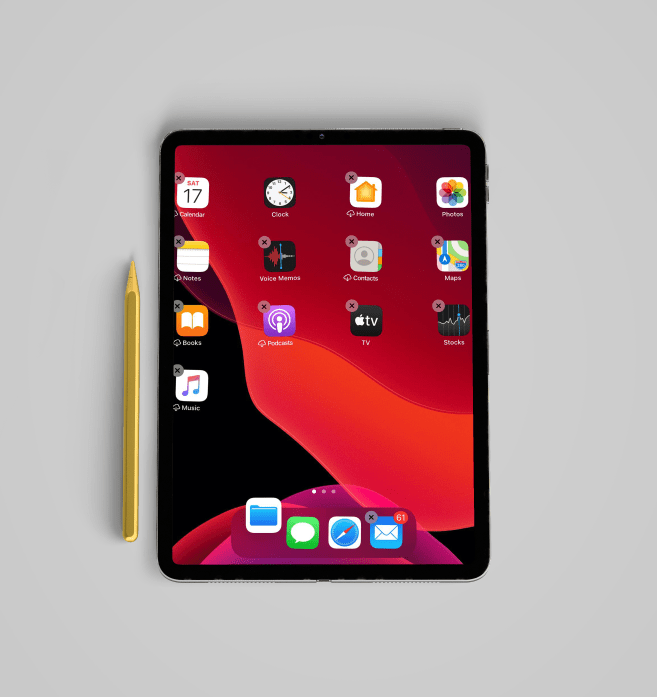 Como adicionar aplicativos ao Dock em um iPad