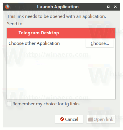 Thema's installeren in Telegram Desktop