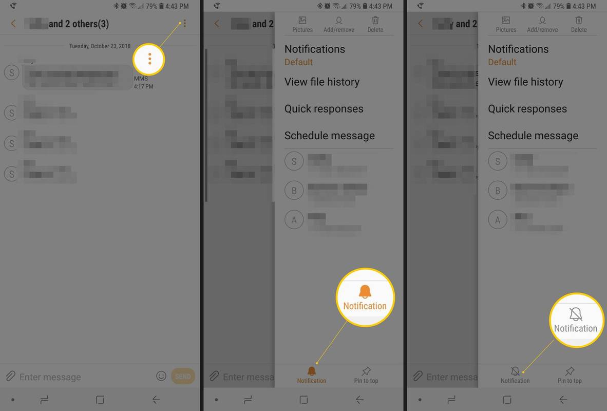 Как оставить групповое сообщение на Android или iOS