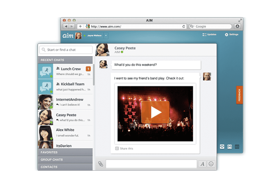 Apakah AIM (AOL Instant Messenger)?