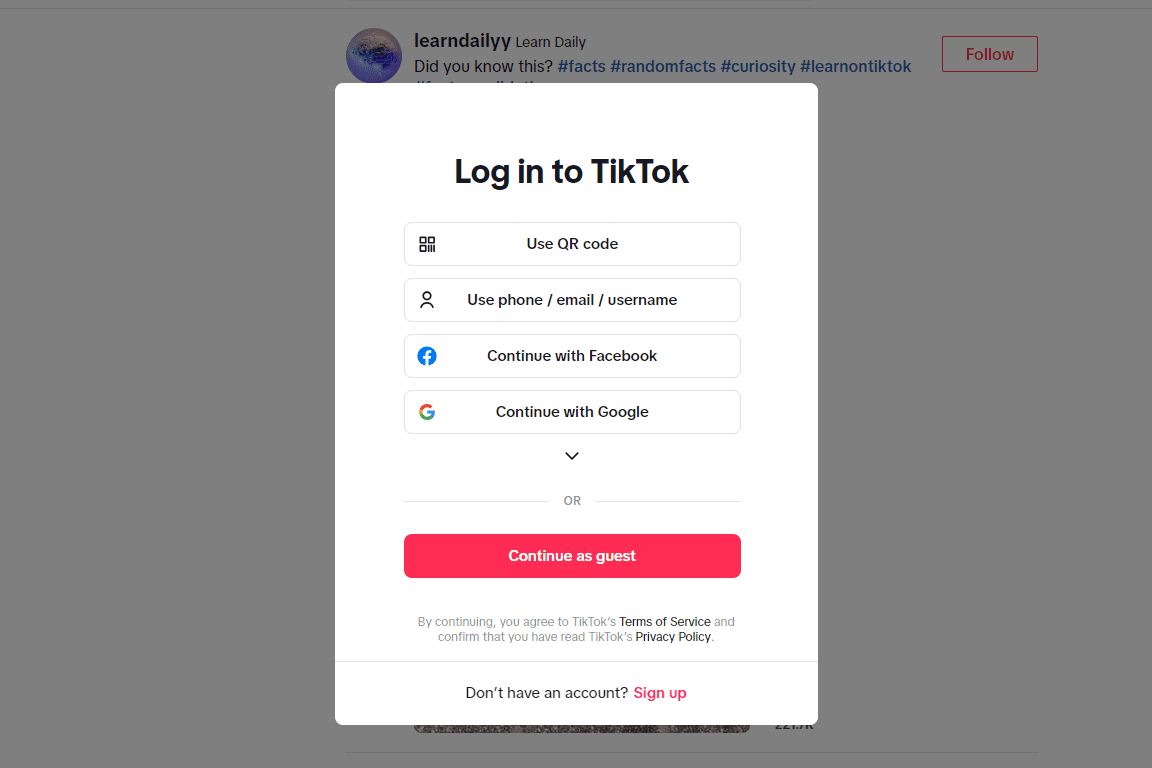 Kako gledati TikTok brez aplikacije