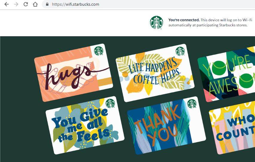 Hur man ansluter till Starbucks Wi-Fi