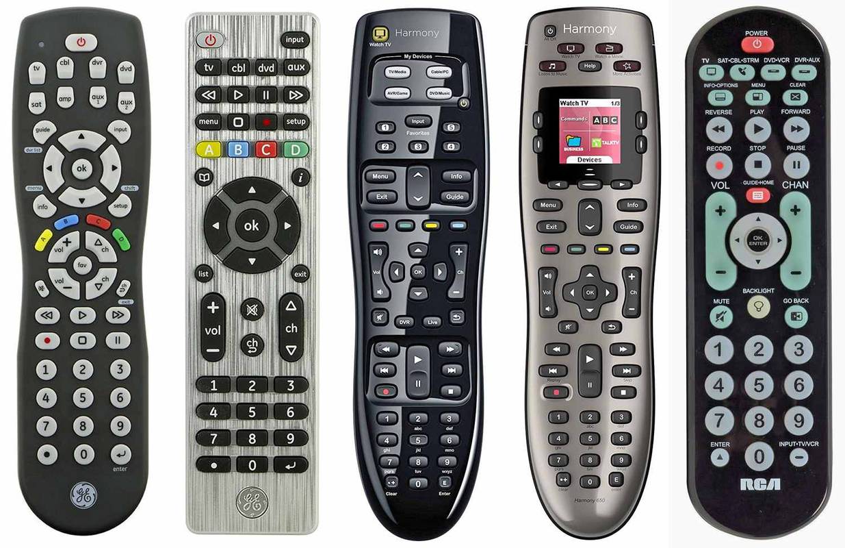 Universālo TV tālvadības pults ceļvedis