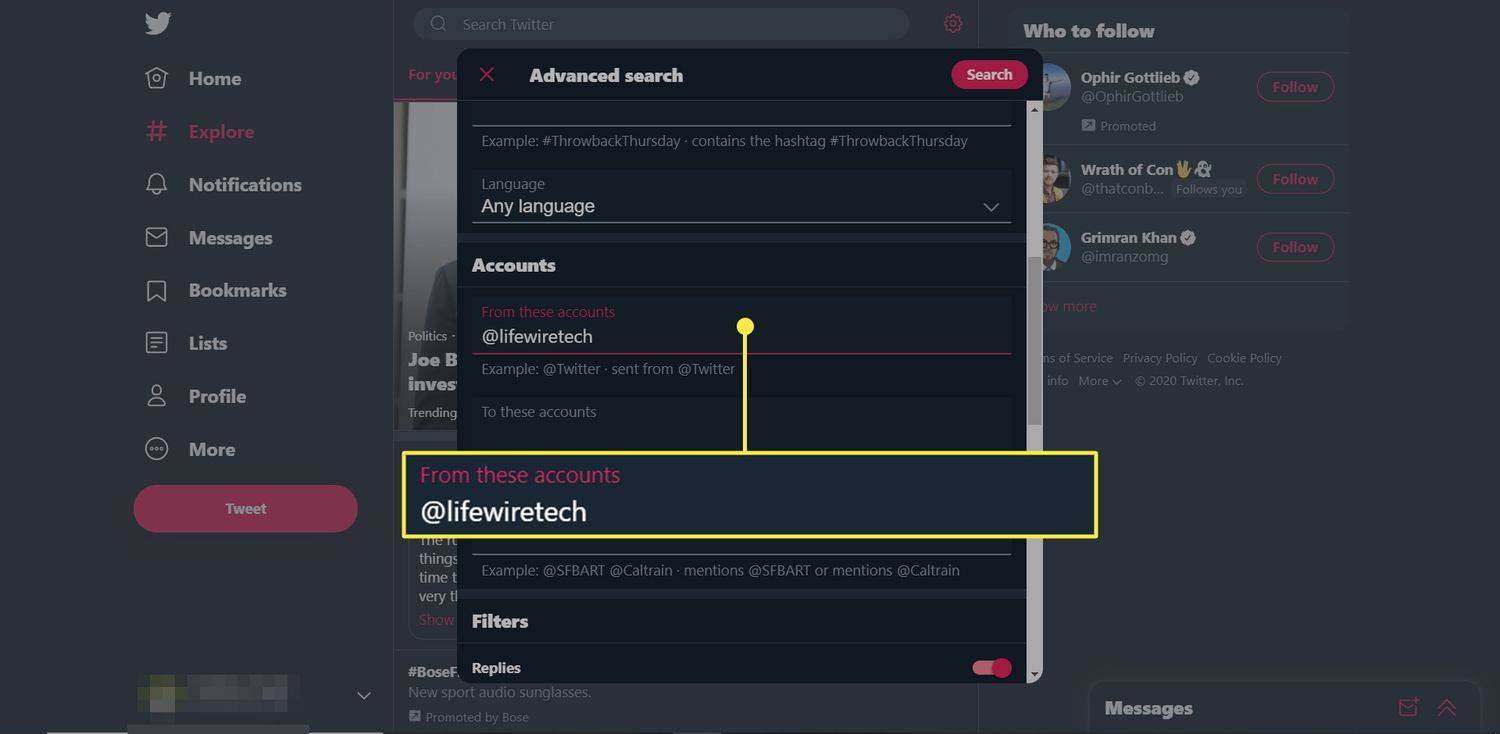 Ako vyhľadávať svoje vlastné príspevky vo vašom kanáli X (predtým Twitter).