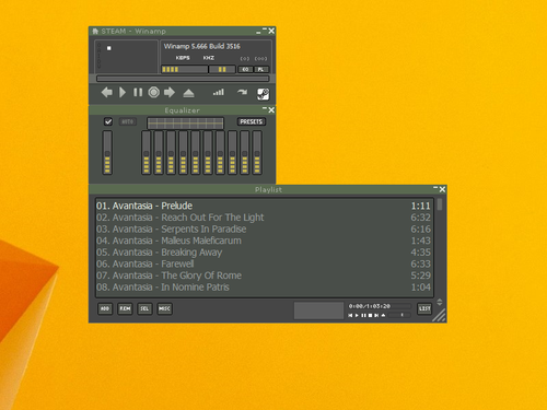 Steam_UI Winamp Cilt