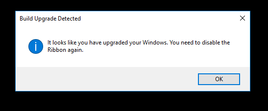 Slik deaktiverer du bånd i Windows 10 Explorer