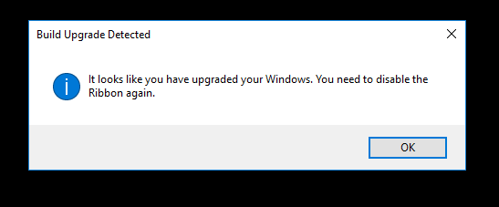 Sådan deaktiveres Ribbon i Windows 10 Explorer