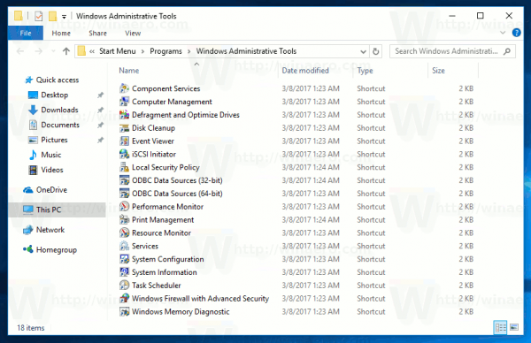 Come aprire gli strumenti di amministrazione in Windows 10