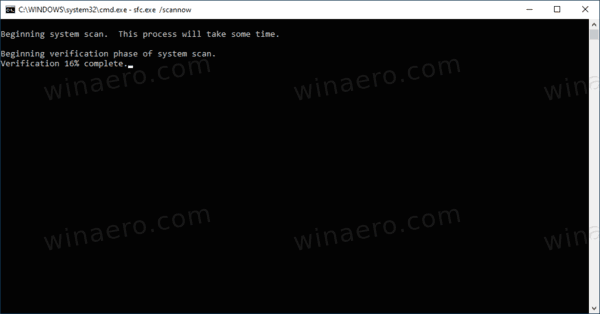 Tambahkan Menu Konteks Sfc Scannow di Windows 10