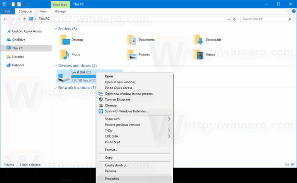Πώς να ανασυγκροτήσετε μια μονάδα δίσκου στα Windows 10