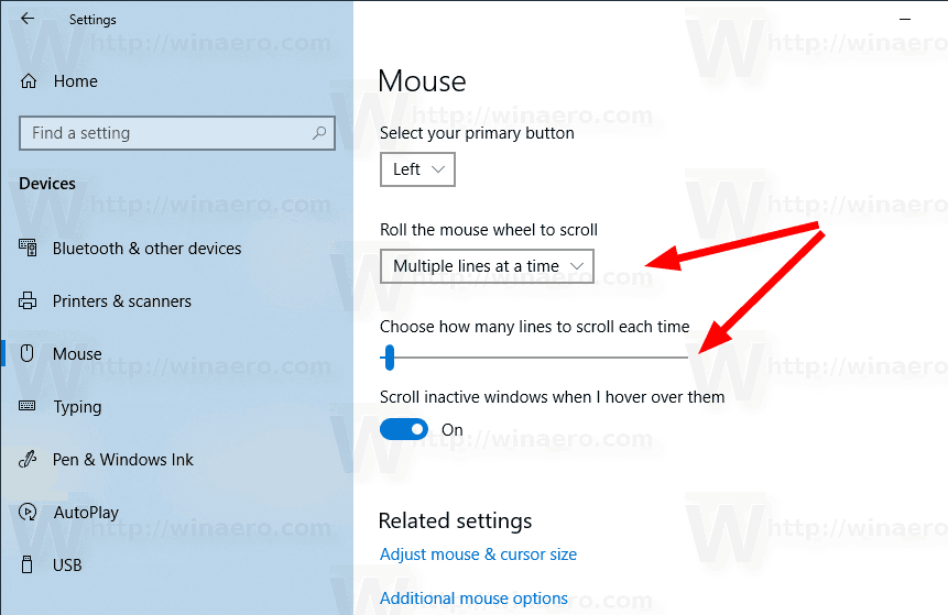 Windows 10'da Fare Kaydırma Hızını Değiştirme