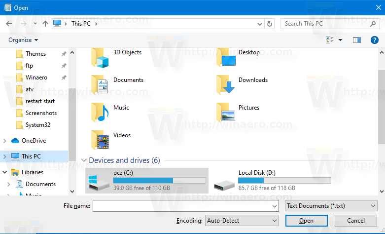 Canvia el color de la cara del botó a Windows 10