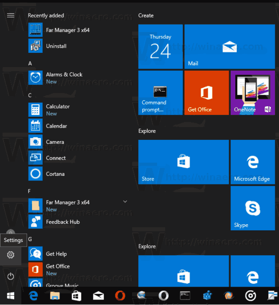 Kako prikvačiti postavke na izbornik Start u sustavu Windows 10