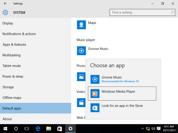 Lebih banyak perubahan dilihat pada Windows 10 build 10576