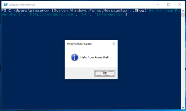 Visi būdai atidaryti „PowerShell“ sistemoje „Windows 10“