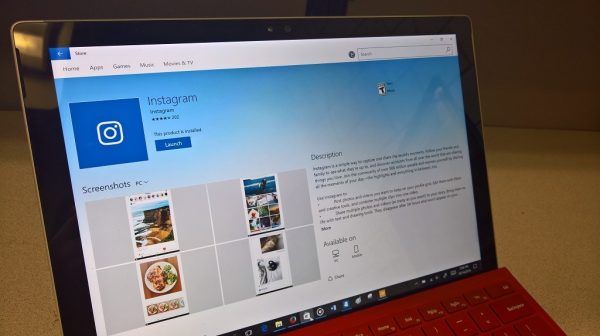 Windows 10: n Instagram saa vihdoin live-laatan