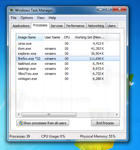Paano makita kung ang proseso ay 32-bit sa tab na Mga Detalye ng Task Manager