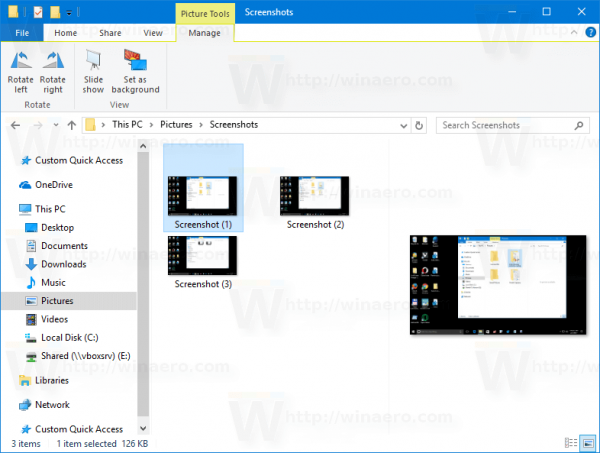 Com girar una imatge al Windows 10 amb File Explorer