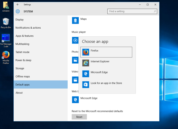 So legen Sie Firefox als Standardbrowser in Windows 10 fest