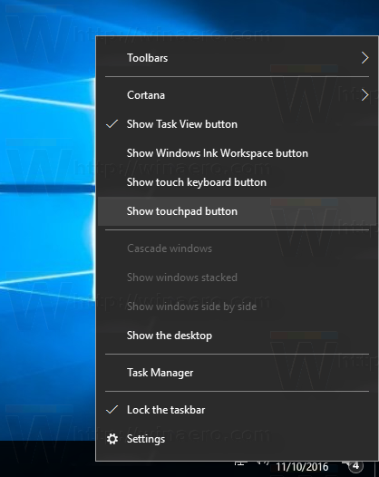 Windows10で仮想タッチパッドを有効にする方法