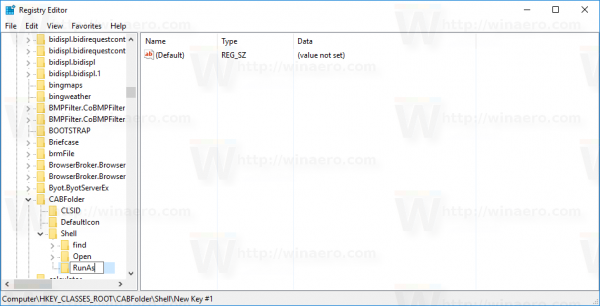 Kontekstni izbornik za instaliranje CAB ažuriranja u sustavu Windows 10