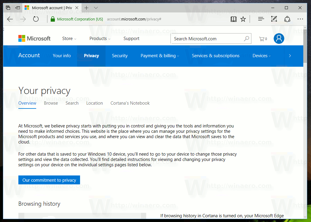 Koristite Microsoftovu nadzornu ploču za privatnost za upravljanje privatnošću u sustavu Windows 10