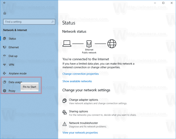 Windows 10'da Veri Kullanımı Canlı Kutucuğu Nasıl Eklenir