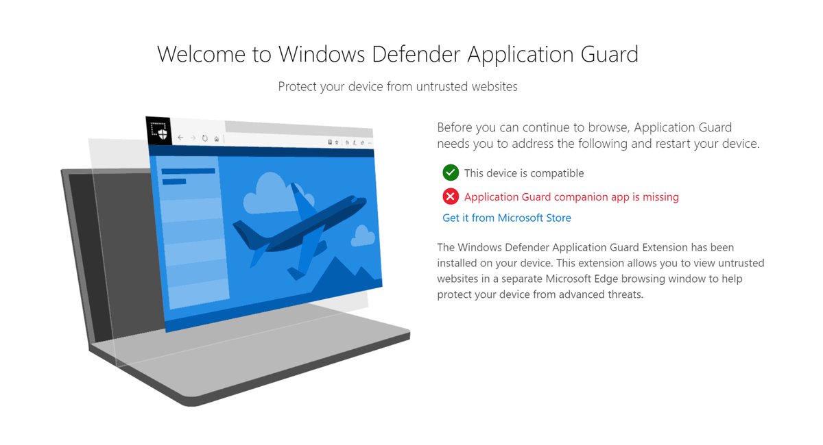 Microsoft lança extensão do Windows Defender Application Guard para Chrome e Firefox