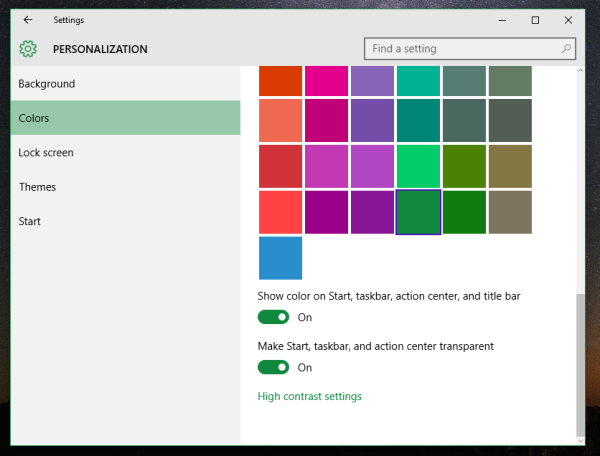 Cambiar el color de las barras de título inactivas en Windows 10