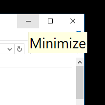 Modifier le texte de l'info-bulle et de la barre d'état dans la mise à jour Windows 10 Creators