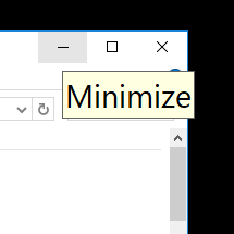 Ändern Sie den Tooltip und den Statusleisten-Text in Windows 10 Creators Update