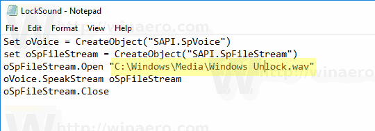 Cómo reproducir el sonido de bloqueo en Windows 10