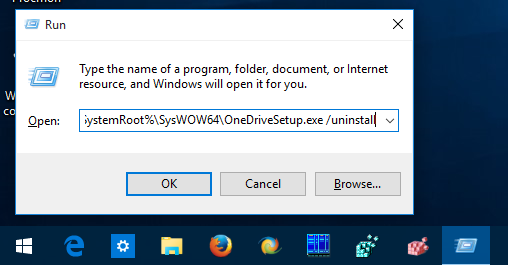 Kuinka poistaa OneDrive Windows 10: stä