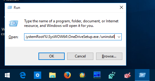 Come disinstallare OneDrive da Windows 10