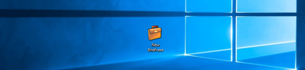 วิธีเพิ่มคุณสมบัติ Briefcase ใน Windows 10