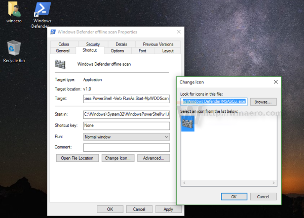 Ändern Sie das Verknüpfungssymbol einer angehefteten App in der Taskleiste in Windows 10