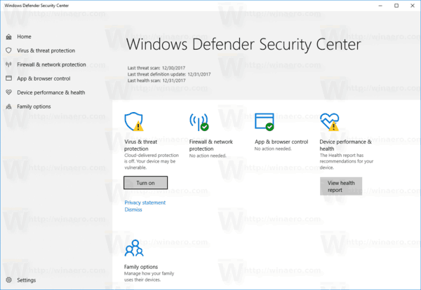 Voeg Windows Firewall-contextmenu toe in Windows 10