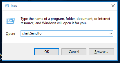 วิธีเพิ่มรายการที่กำหนดเองลงในเมนู Send To ใน Windows 10