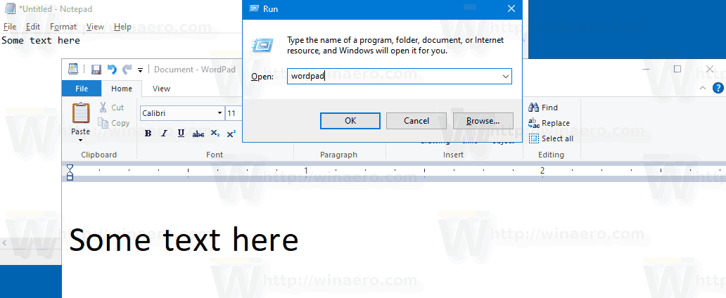 Akna teksti värvi muutmine Windows 10-s