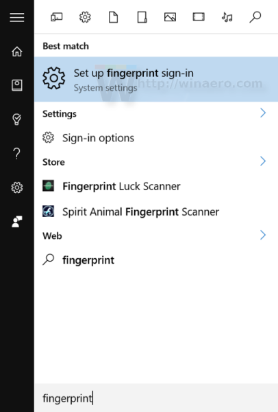 Ayusin ang pindutan ng pag-set up ng Fingerprint ay naka-grey sa Windows 10
