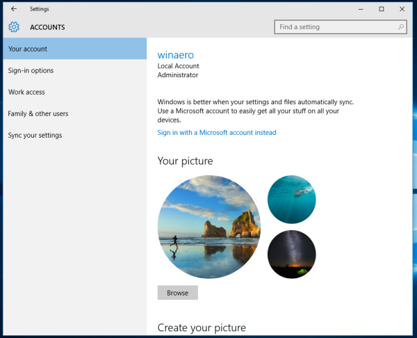 Comment supprimer les images d'avatar d'image utilisateur précédemment utilisées dans Windows 10
