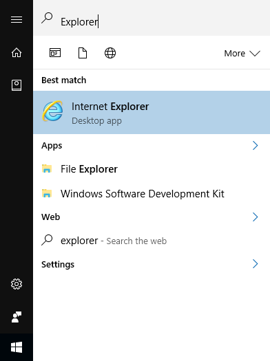 Ota hakukenttä käyttöön hakukentässä (Cortana) Windows 10: ssä