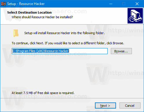 Extraire l'icône du fichier EXE ou DLL dans Windows 10