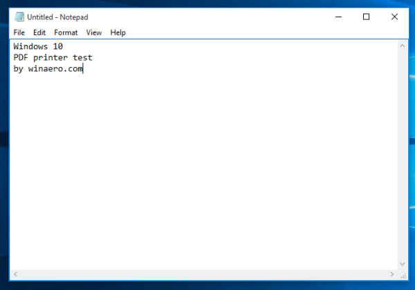 הדפס ל- PDF עם מספר עמודים ב- Windows 10 ושמור על סדר הדפים